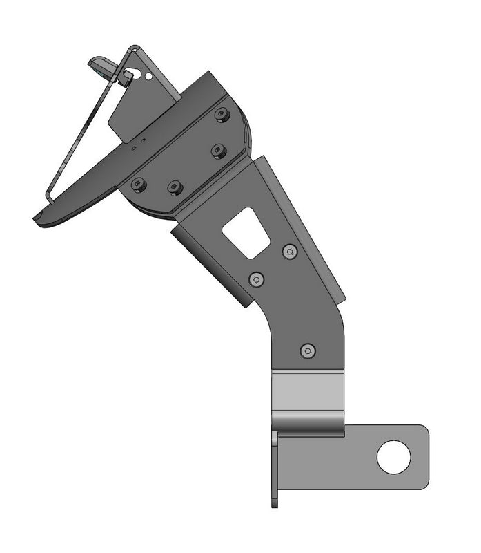 License Plate Holder And Mudguard