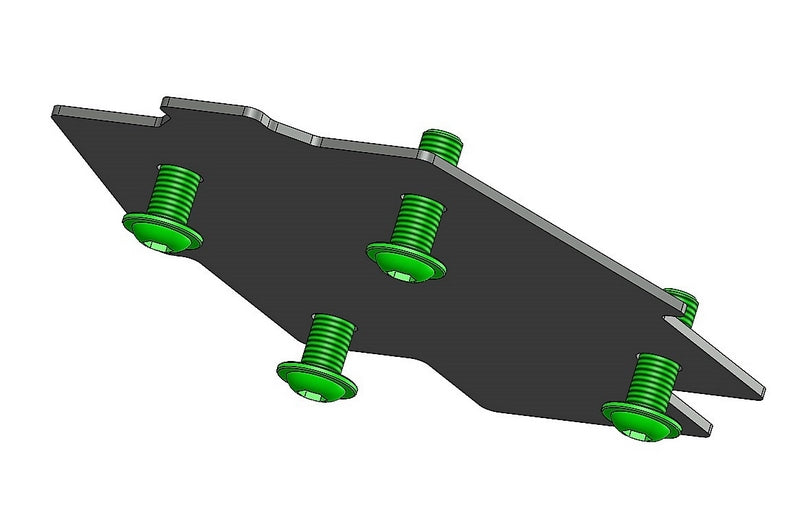 License Plate Holder And Mudguard