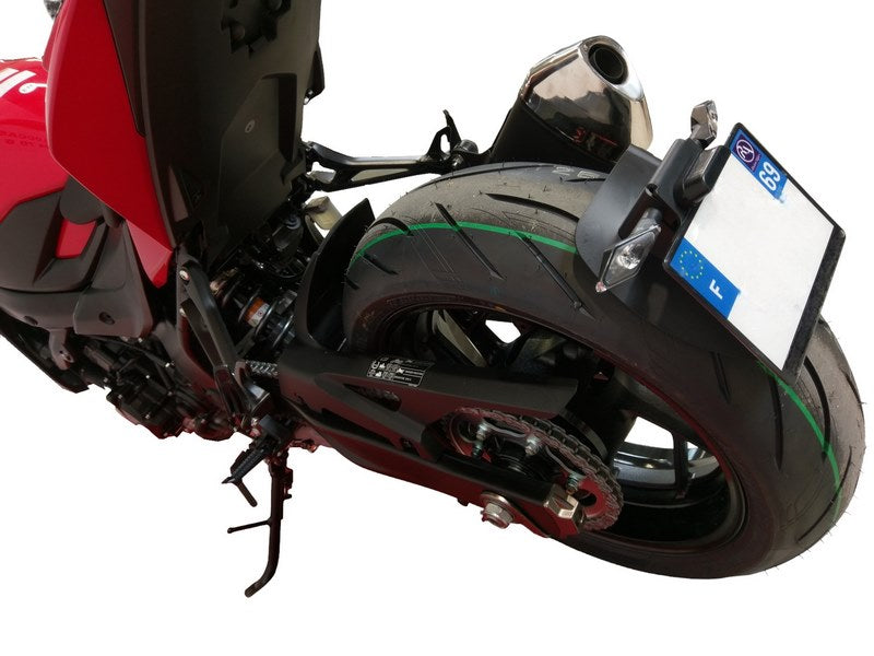 License Plate Holder And Mudguard