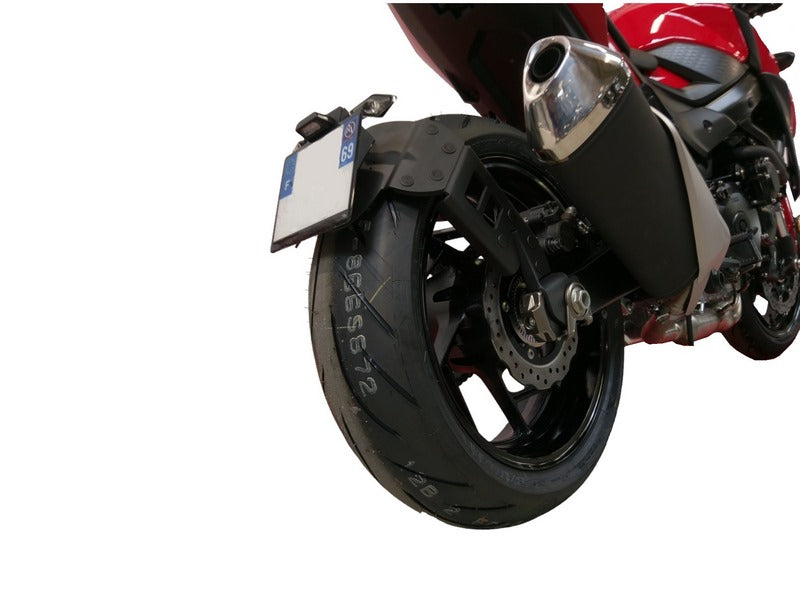 License Plate Holder And Mudguard