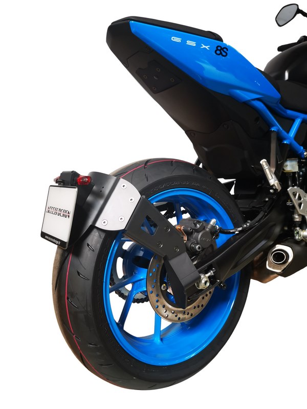 License Plate Holder And Mudguard