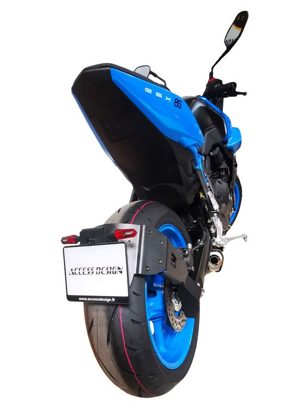 License Plate Holder And Mudguard