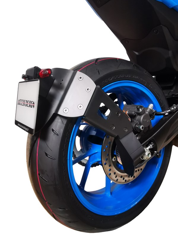 License Plate Holder And Mudguard