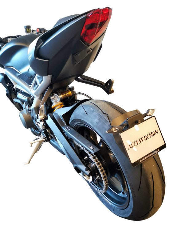 License Plate Holder And Mudguard