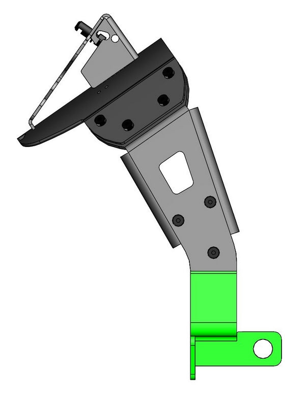 License Plate Holder And Mudguard