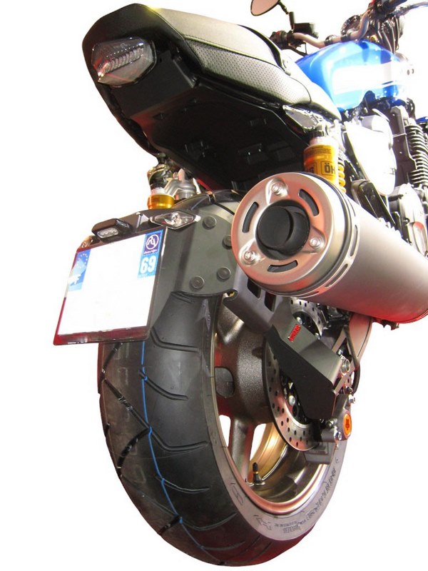 License Plate Holder And Mudguard