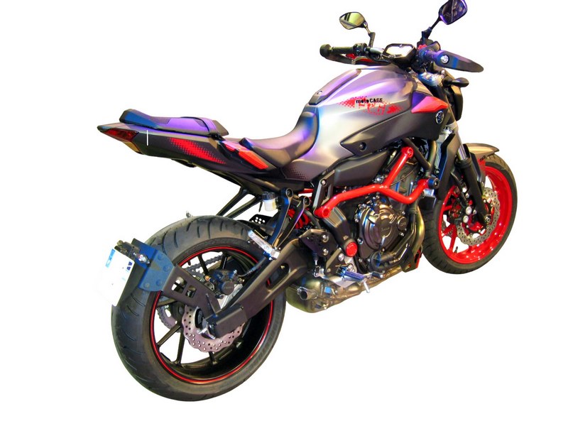 License Plate Holder And Mudguard
