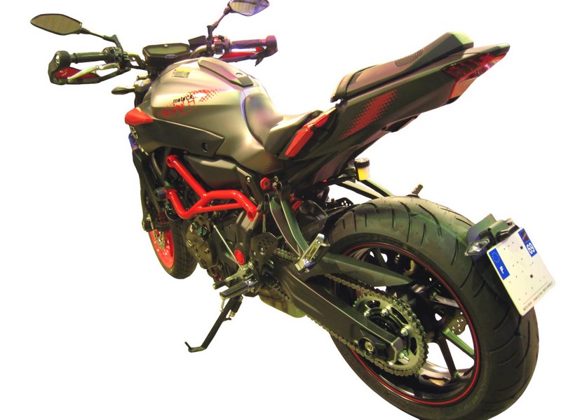 License Plate Holder And Mudguard