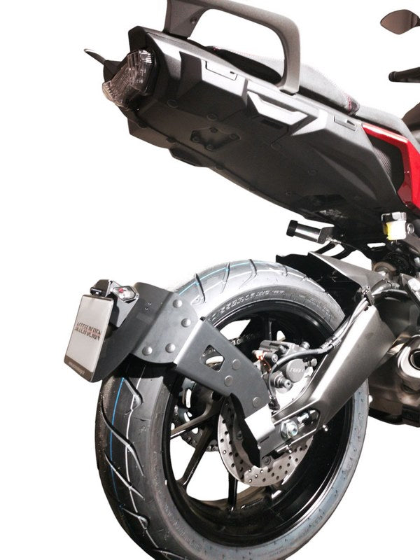 License Plate Holder And Mudguard