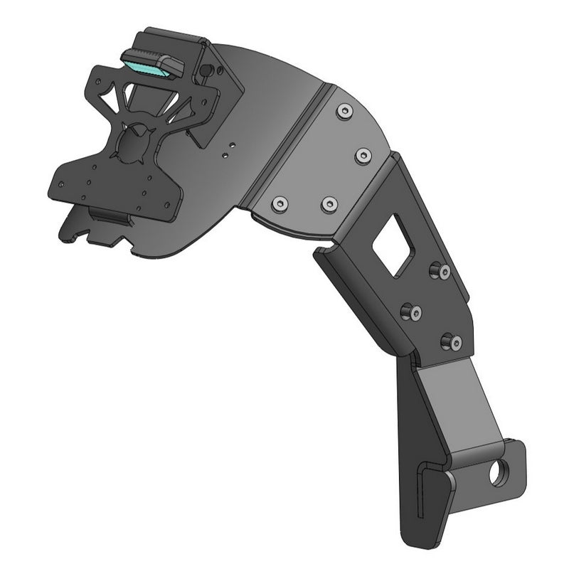 License Plate Holder And Mudguard