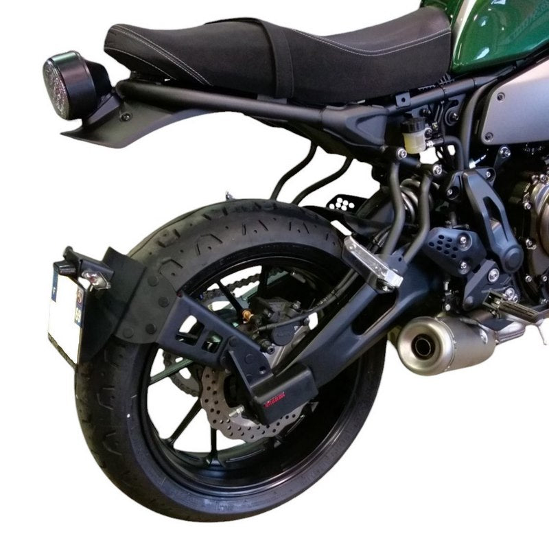 License Plate Holder And Mudguard