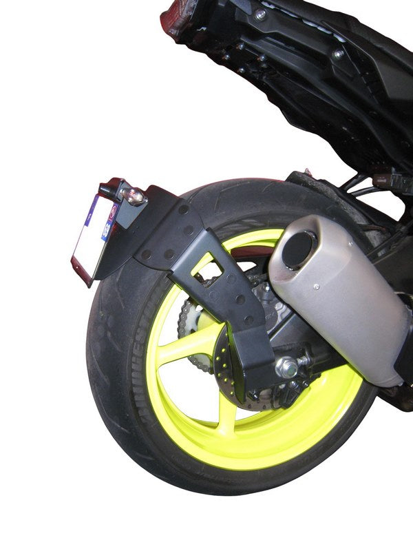 License Plate Holder And Mudguard