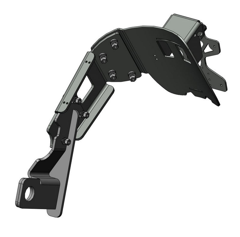 License Plate Holder And Mudguard