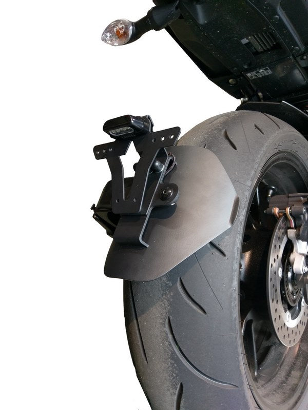 License Plate Holder And Mudguard
