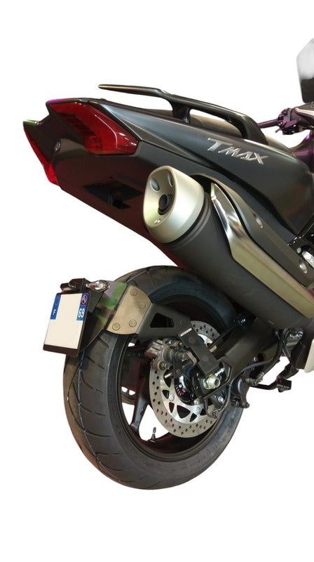 License Plate Holder And Mudguard