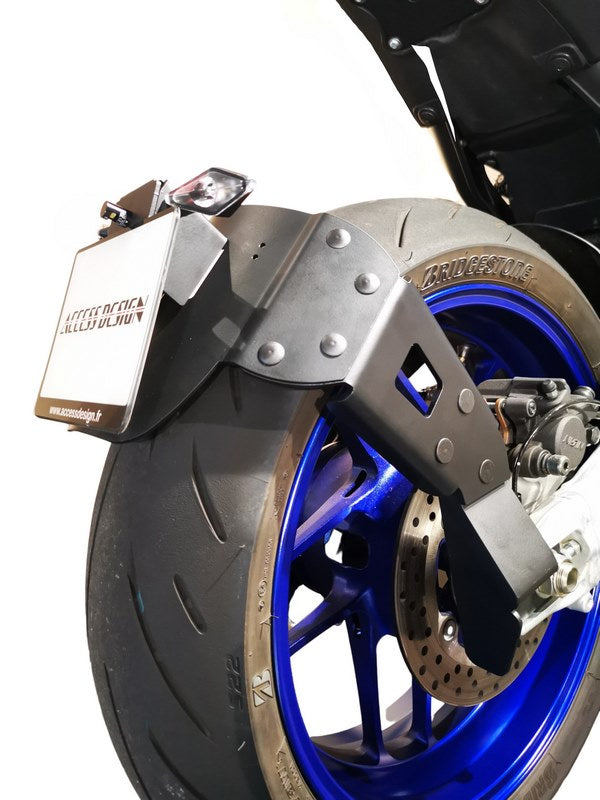 License Plate Holder And Mudguard