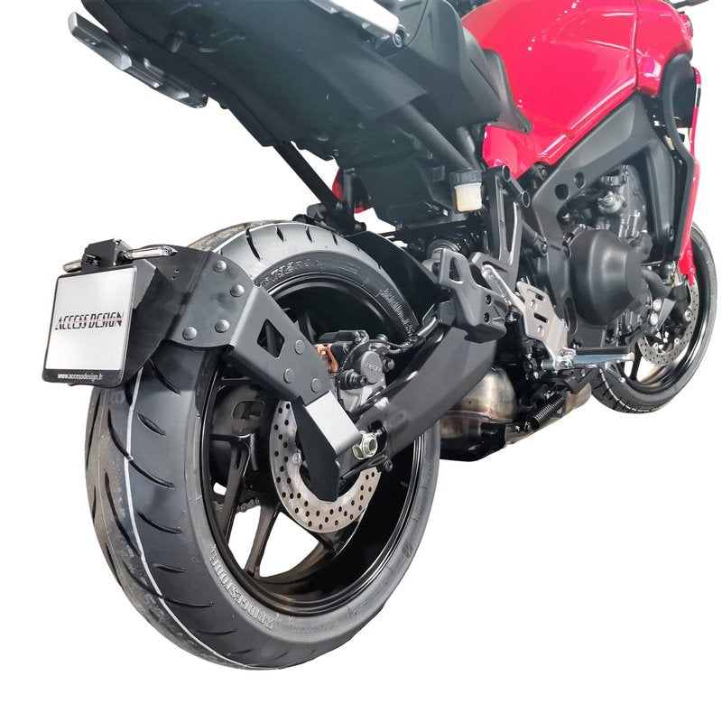 License Plate Holder And Mudguard