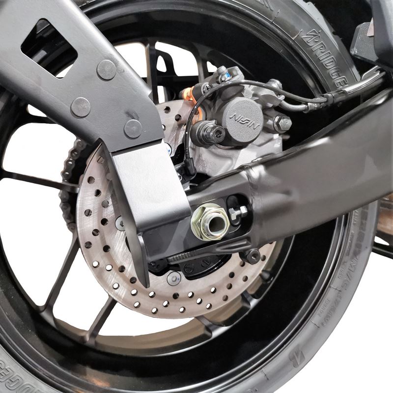 License Plate Holder And Mudguard