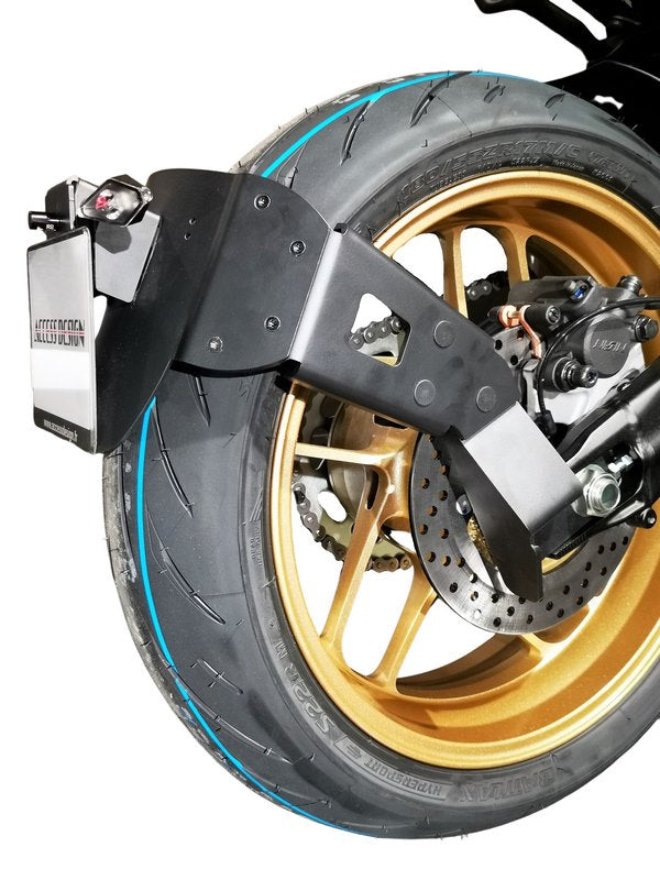 License Plate Holder And Mudguard