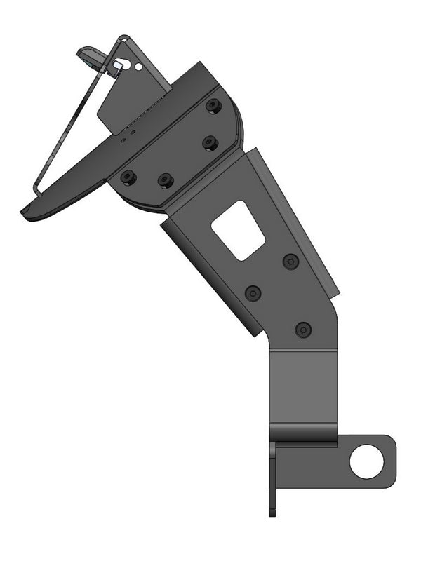 License Plate Holder And Mudguard