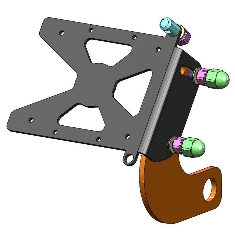 Side Mount License Plate Bracket