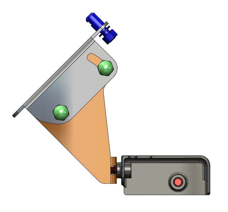 Side Mount License Plate Bracket