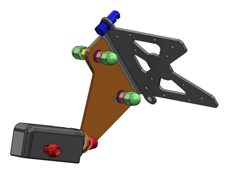 Side Mount License Plate Bracket