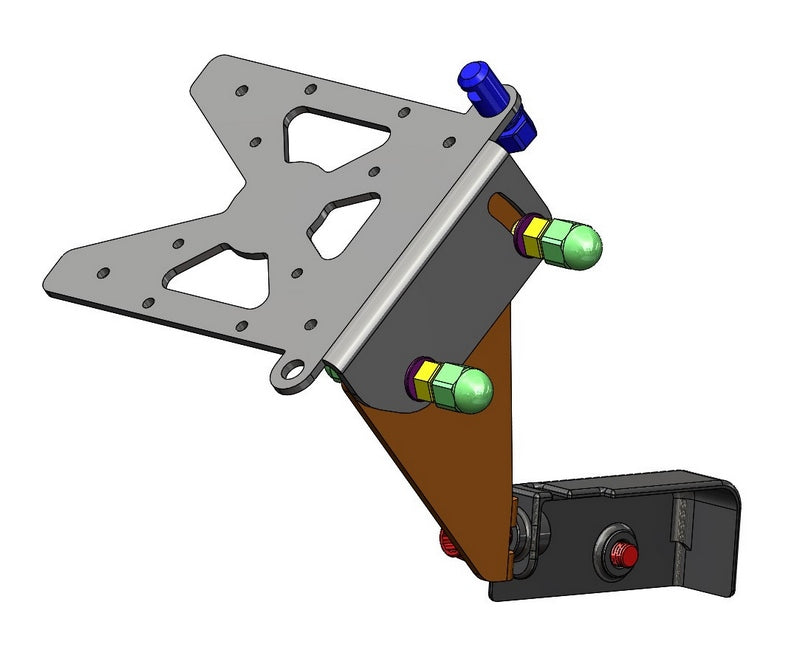 Side Mount License Plate Bracket