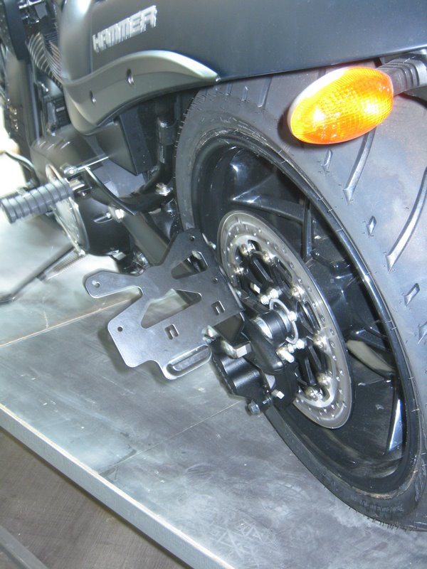 Side Mount License Plate Bracket