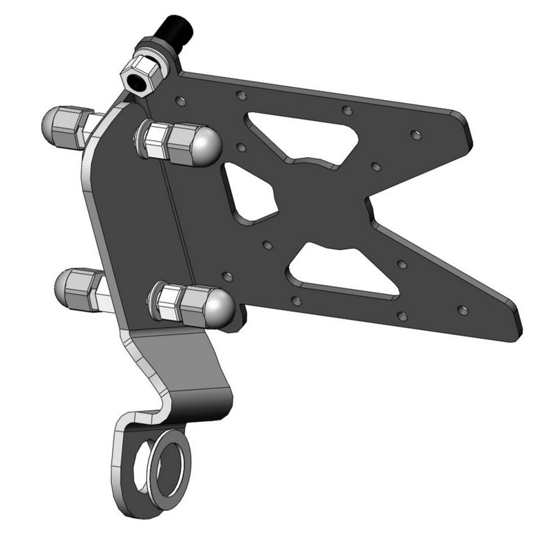 Side Mount License Plate Bracket