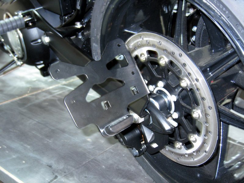 Side Mount License Plate Bracket