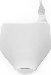 FRONT NUMBER PLATE, WHITE