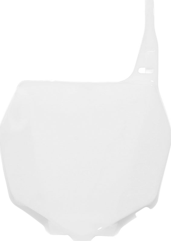 FRONT NUMBER PLATE, WHITE