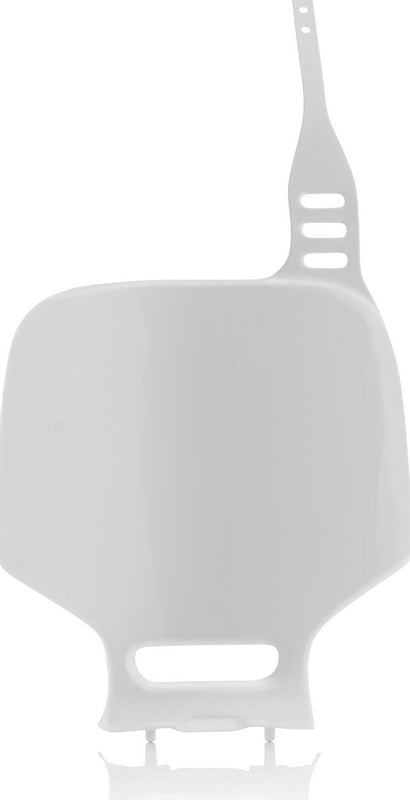 FRONT NUMBER PLATE, WHITE