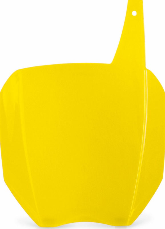 FRONT NUMBER PLATES RIDER AUTOGRAPH, YELLOW