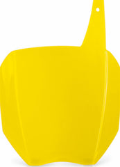 FRONT NUMBER PLATES RIDER AUTOGRAPH, YELLOW