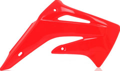 RADIATOR SCOOPS, RED