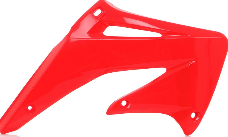 RADIATOR SCOOPS, RED