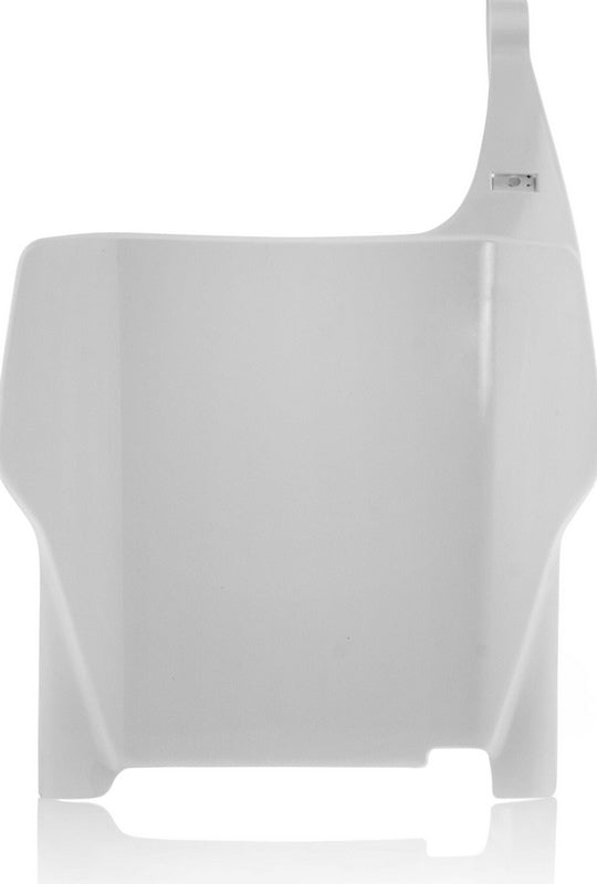 FRONT NUMBER PLATE, WHITE