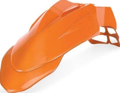 SUPERMOTO FRONT FENDER, ORANGE
