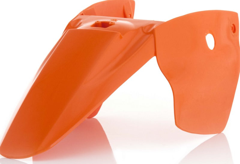 REAR SIDE COWLING, ORANGE