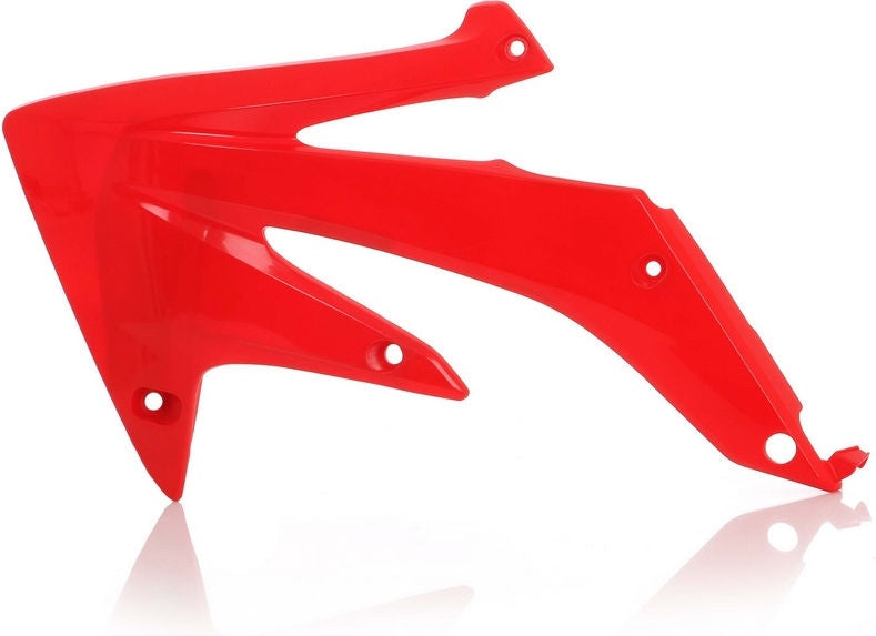 RADIATOR SCOOPS, RED