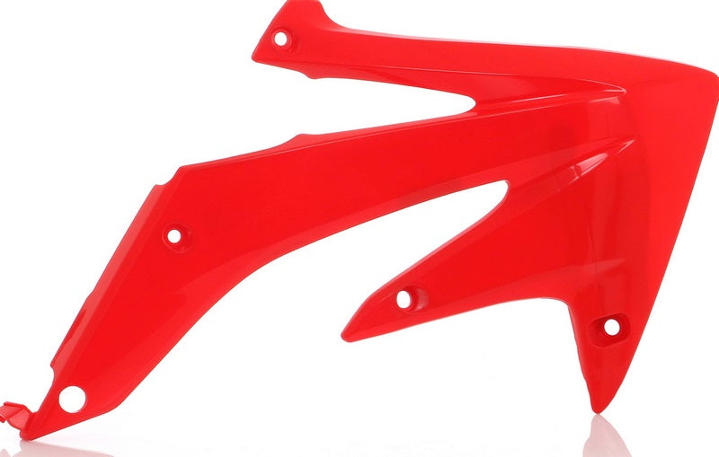 RADIATOR SCOOPS, RED