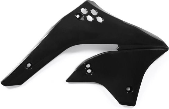 RADIATOR SCOOPS, BLACK