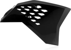 RADIATOR SCOOPS, BLACK