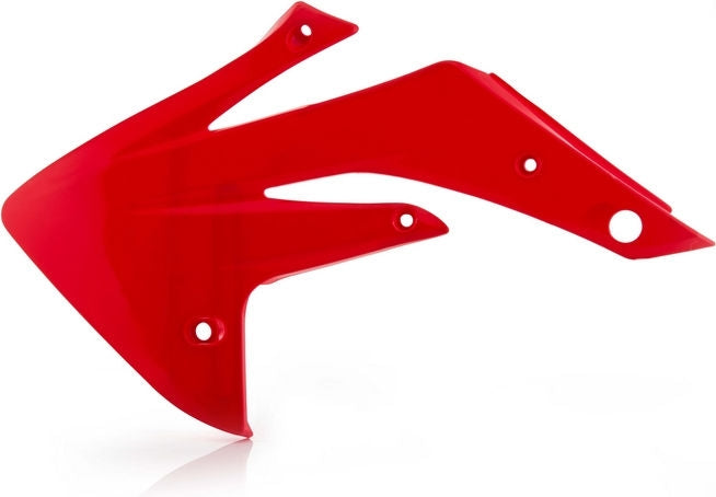RADIATOR SCOOPS, RED