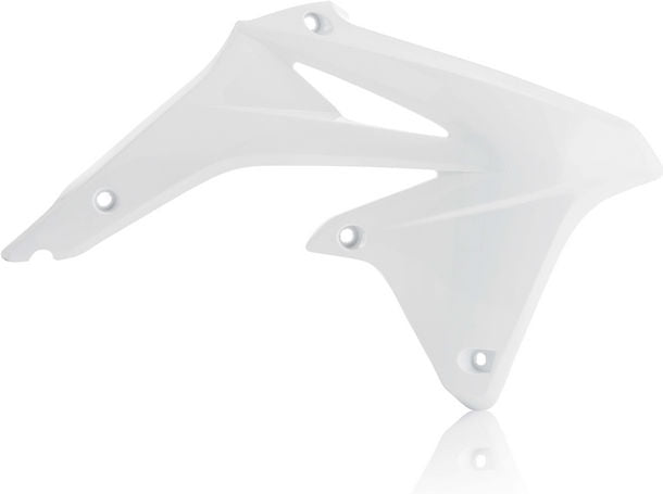 RADIATOR SCOOPS, WHITE
