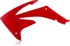 RADIATOR SCOOPS, RED
