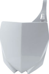 FRONT NUMBER PLATE, WHITE