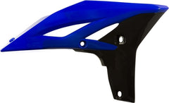 RADIATOR SCOOPS, BLUE/BLACK